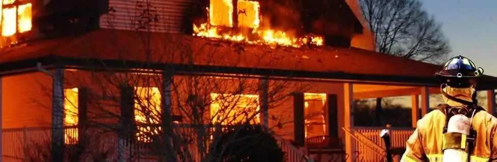 fire damage repair emergency response at a residential property affected by an active house fire in Austin, TX
